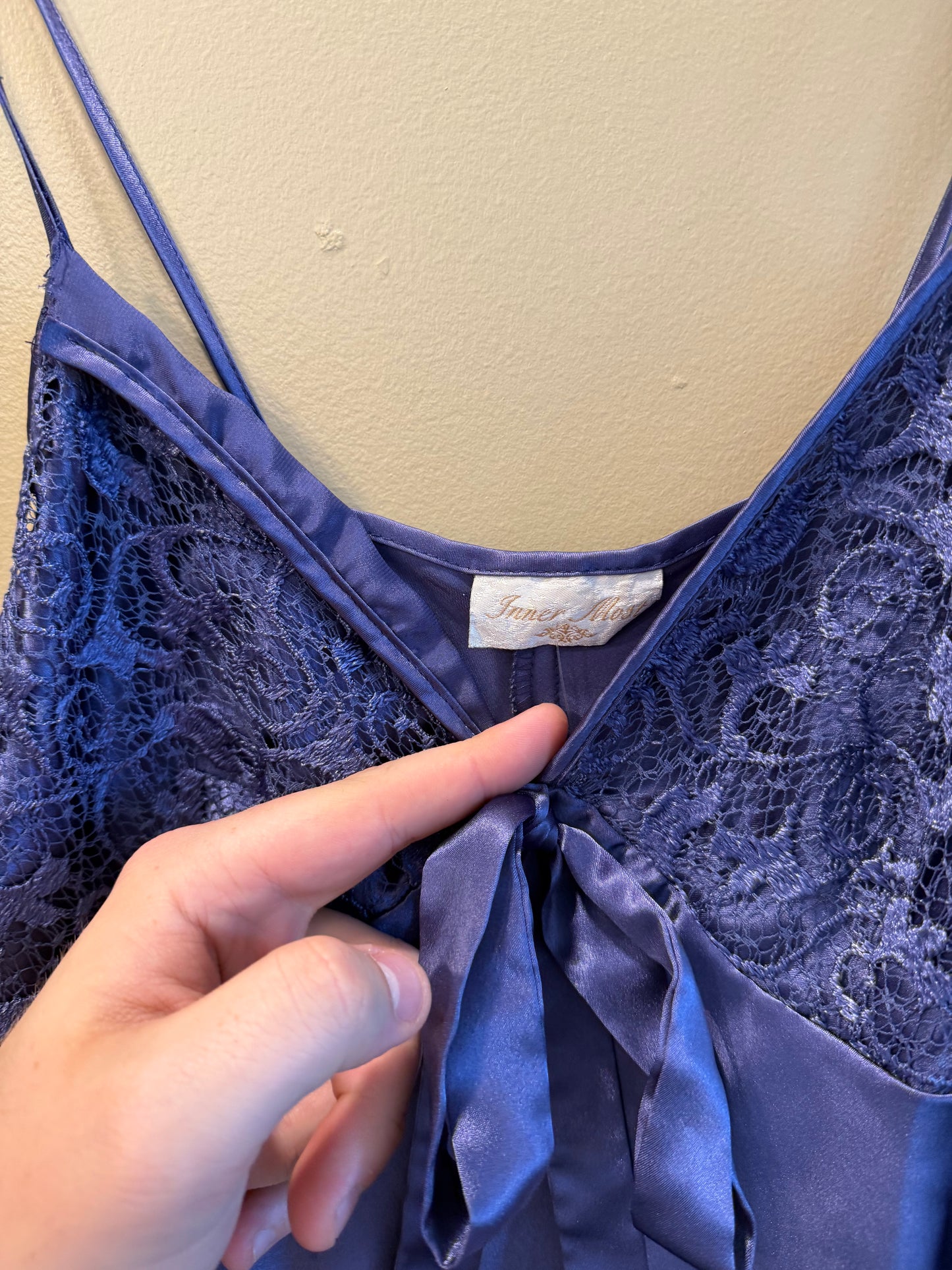 Vintage Purple Lingerie Top- S/M