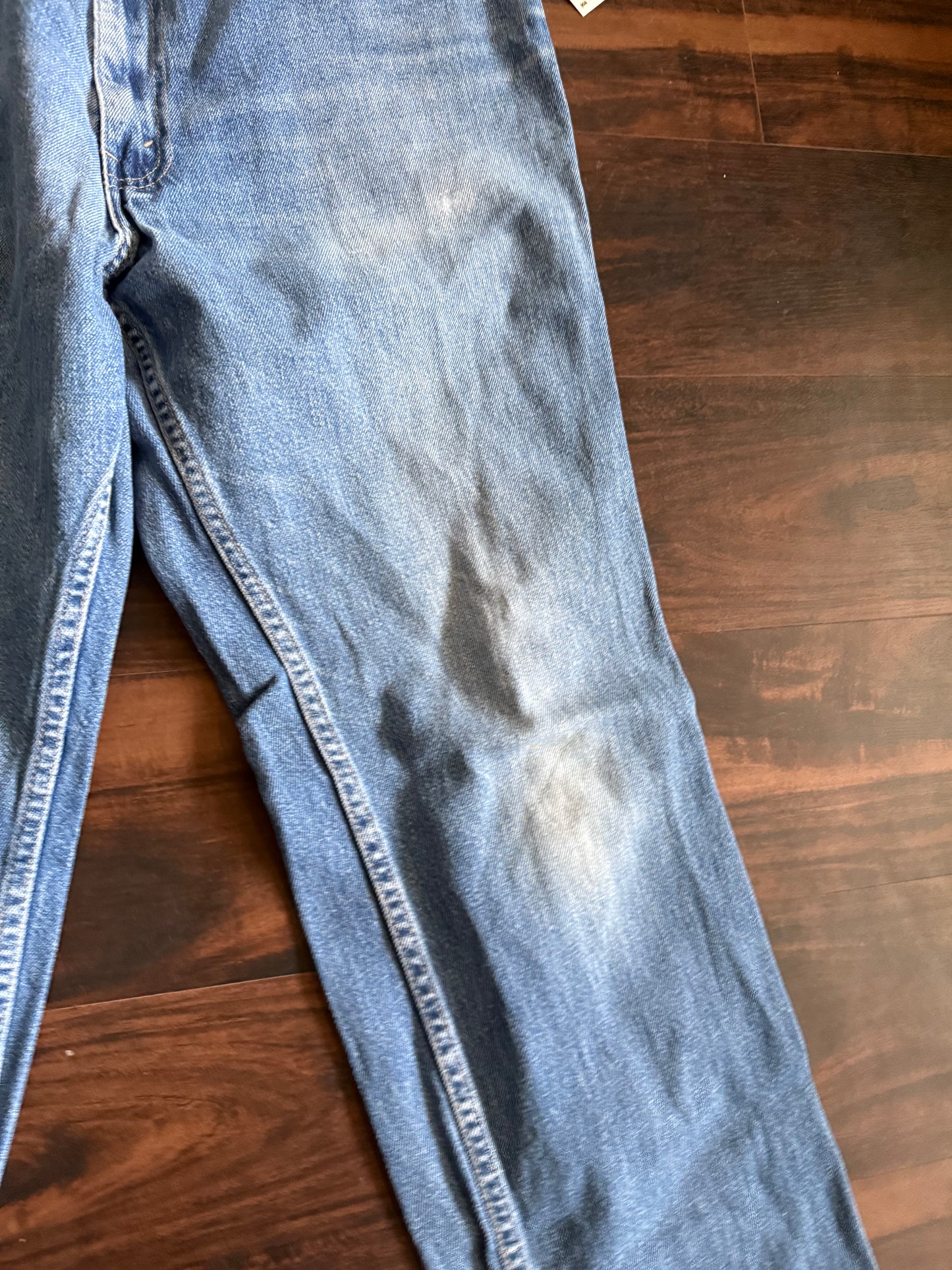 Vintage Levi’s Orange Tab Light Wash Denim Jeans- 33x31