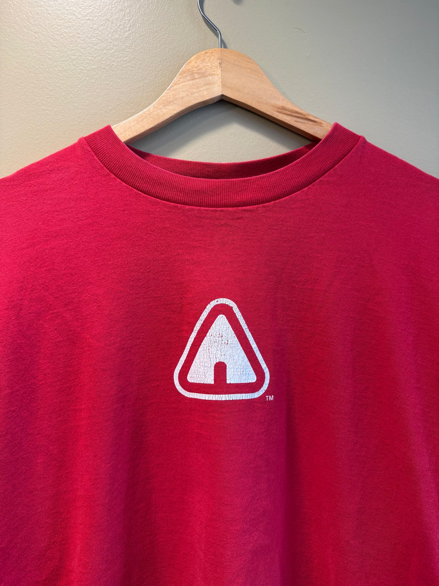 Vintage Airwalk Tony Hawk Skateboarding Red Long Sleeve T-Shirt- XL