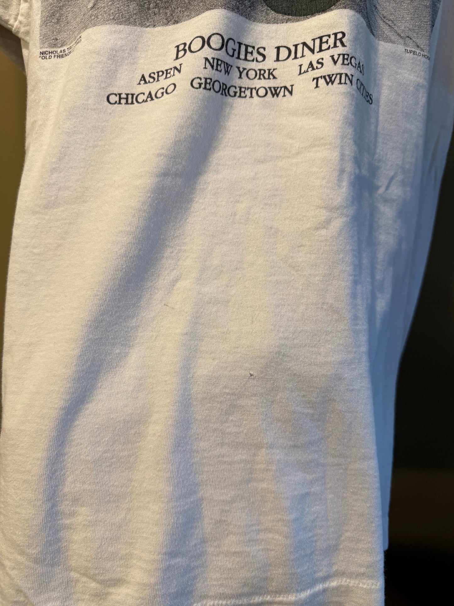 Vintage Boogie’s Diner Cowboy Boots T-Shirt- XL