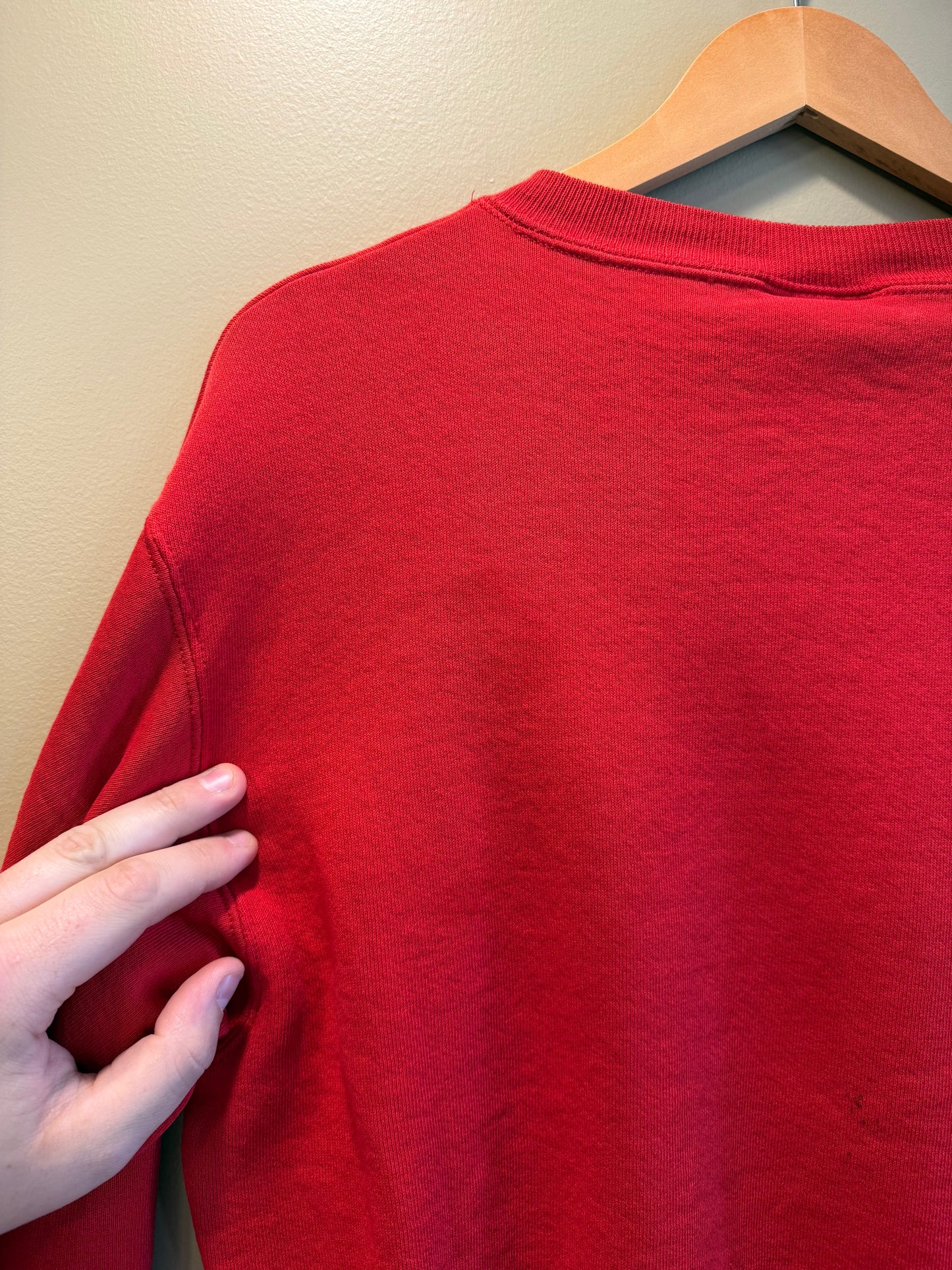 Vintage Ohio State University Red Boxy Rose Bowl Sweatshirt- L