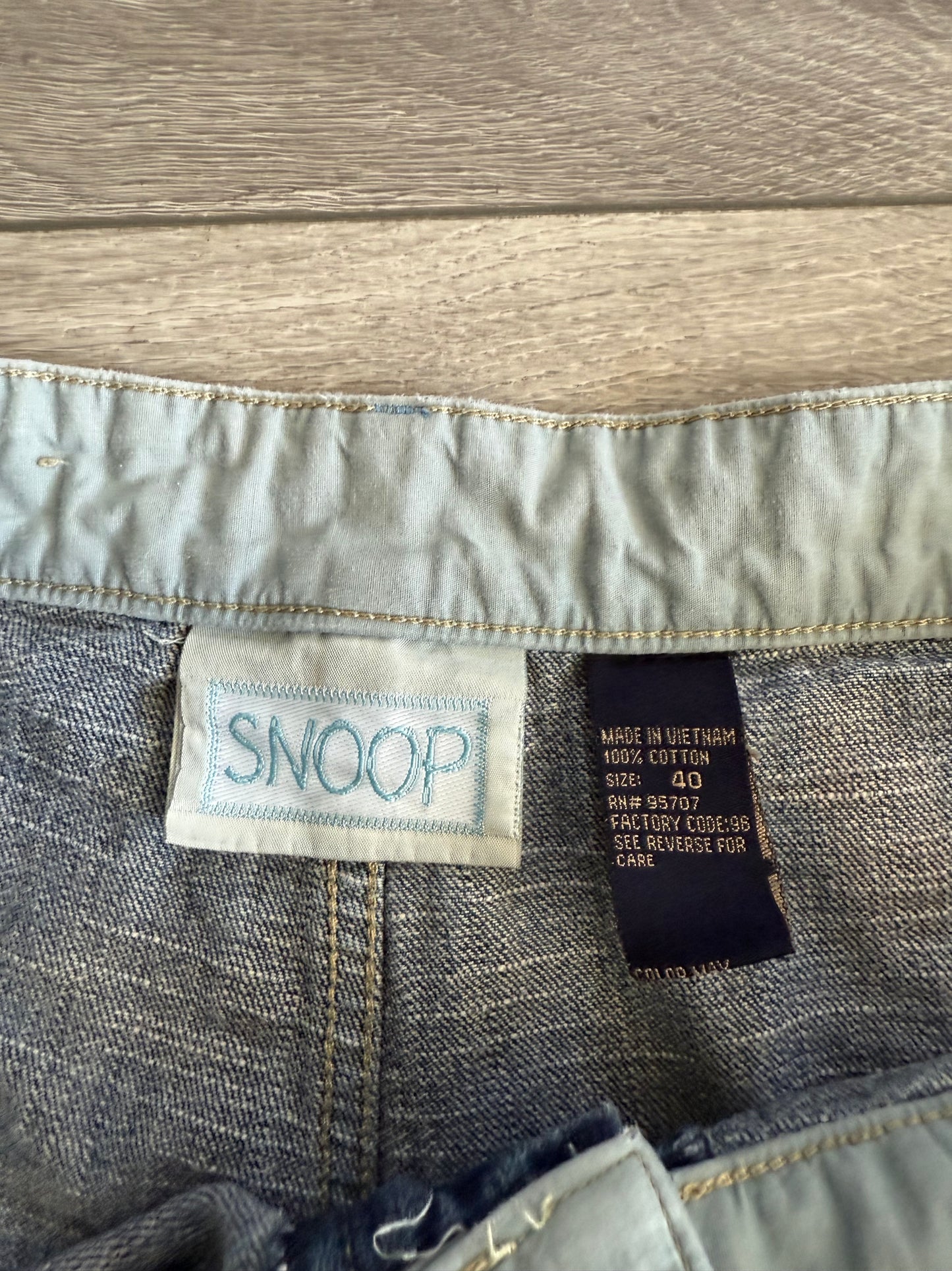 Vintage Snoop Dogg Brand Y2K Denim Jean Shorts- 38