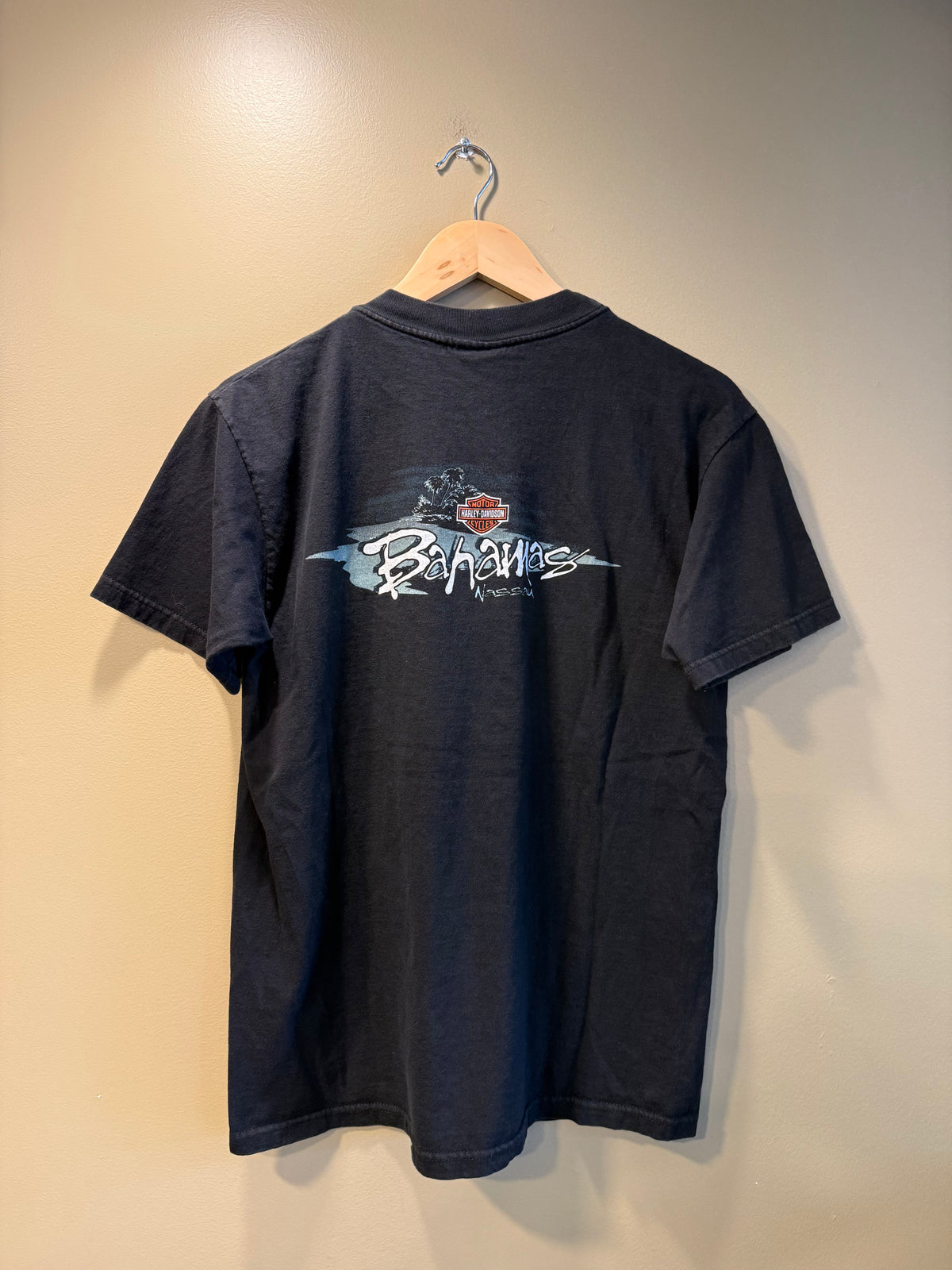 Vintage Harley Davidson Bahamas Eagle Pocket T-Shirt- M