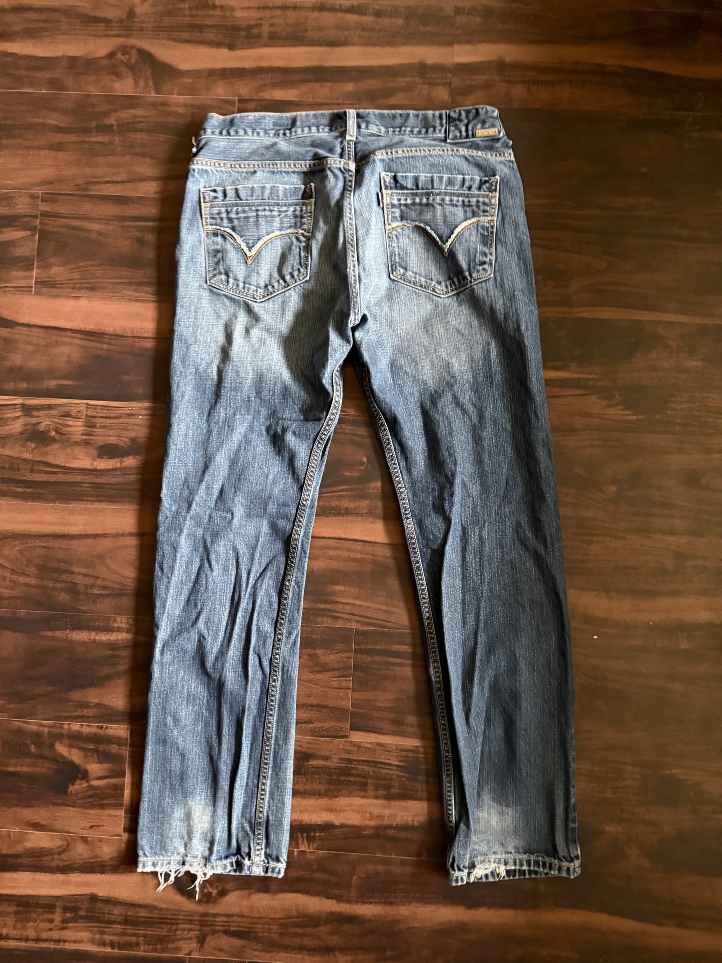 Vintage Y2K Levi’s Silvertab Straight Fit Streetwear Denim Jeans- 36x33