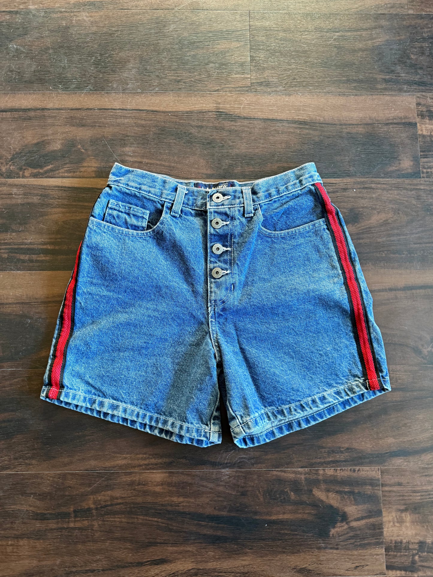 Vintage L.A. Blues High Rise Denim Jean Shorts- 28