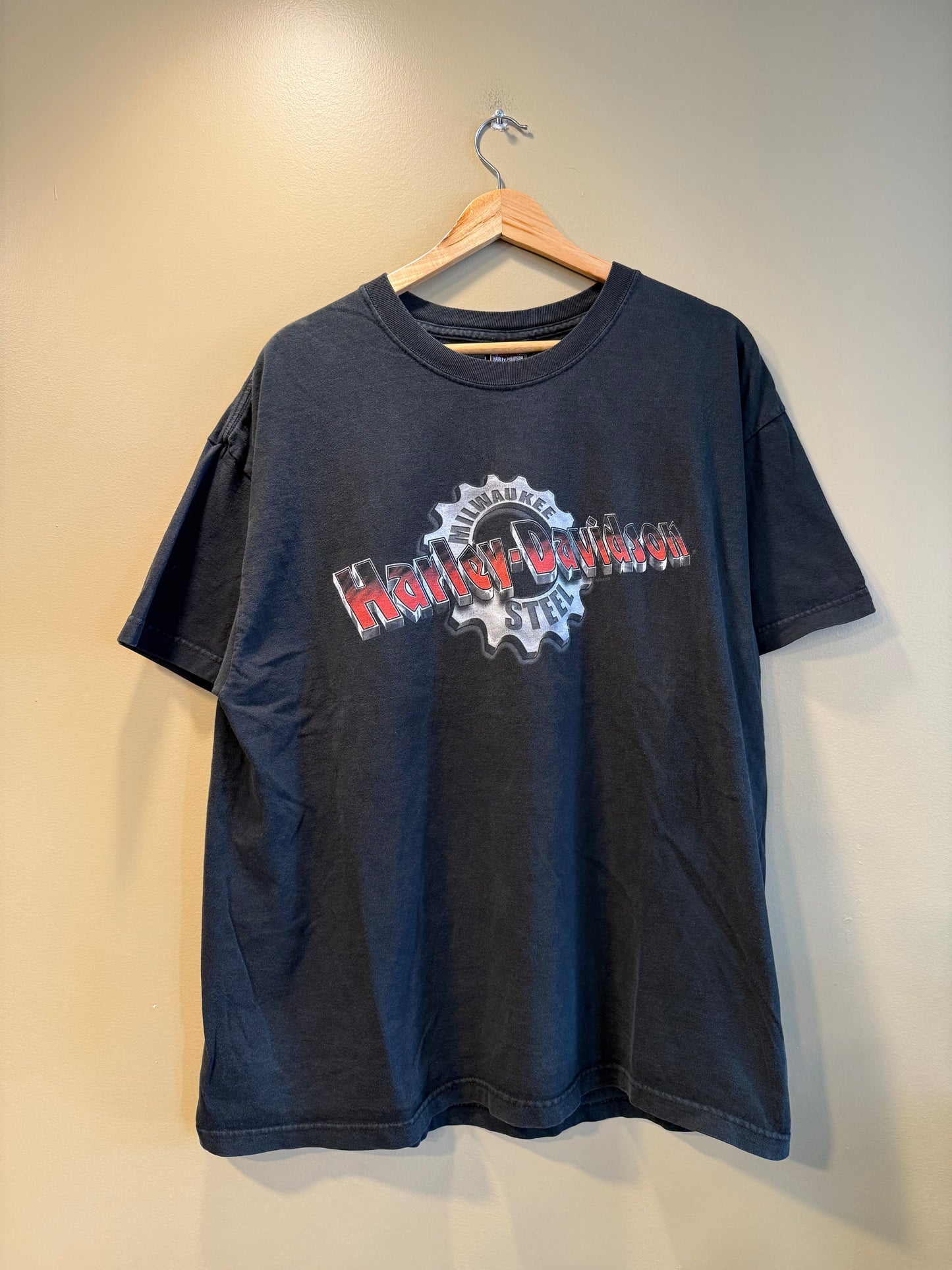 Vintage Harley Davidson Milwaukee Steel T-Shirt- L/XL