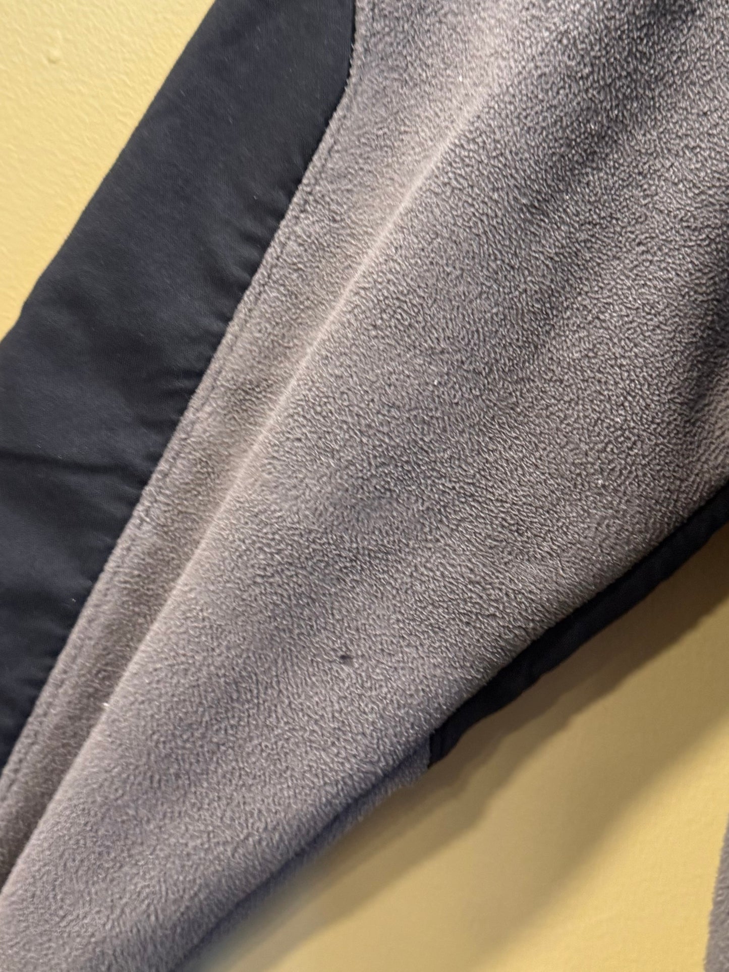 Vintage Columbia Gray Tech Fleece Jacket- L