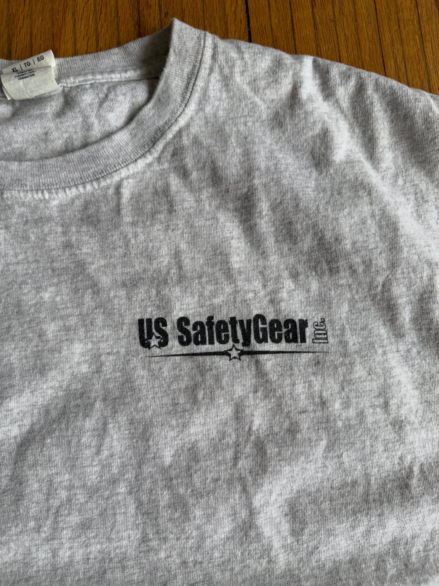 Vintage US Safety Gear Timberland Boot T-Shirt- L