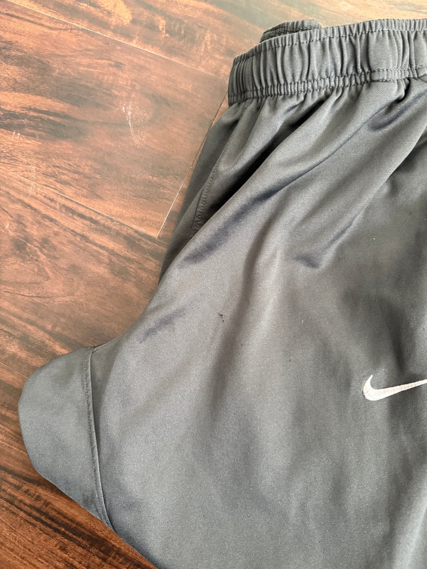 Vintage Nike Gray Athletic Track Jogger Pants- 36x30