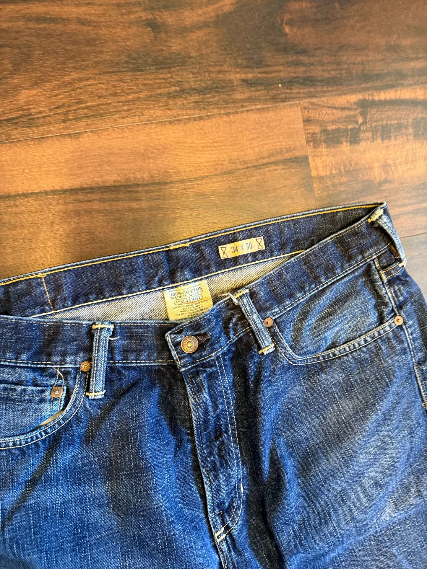 Vintage Polo Ralph Lauren Dark Wash Jeans- 34x30
