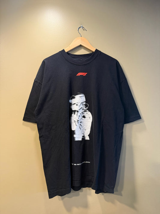 Modern Formula 1 Fast is Not Enough Pacsun T-Shirt - XL