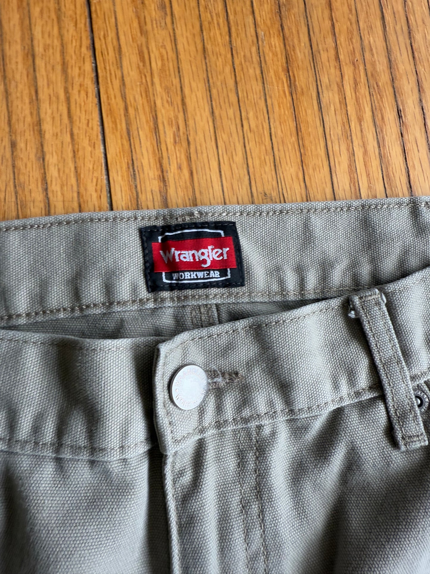 Vintage Wrangler Workwear Tan Carpenter Pants- 35x32