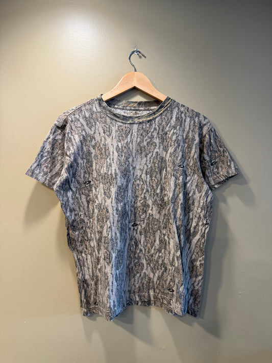 Vintage Mossy Oak Bottomland Tree Camo T-Shirt- S/M