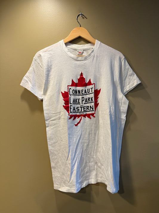 Vintage 70s Conneaut Lake Park Eastern Railroad T-Shirt- M