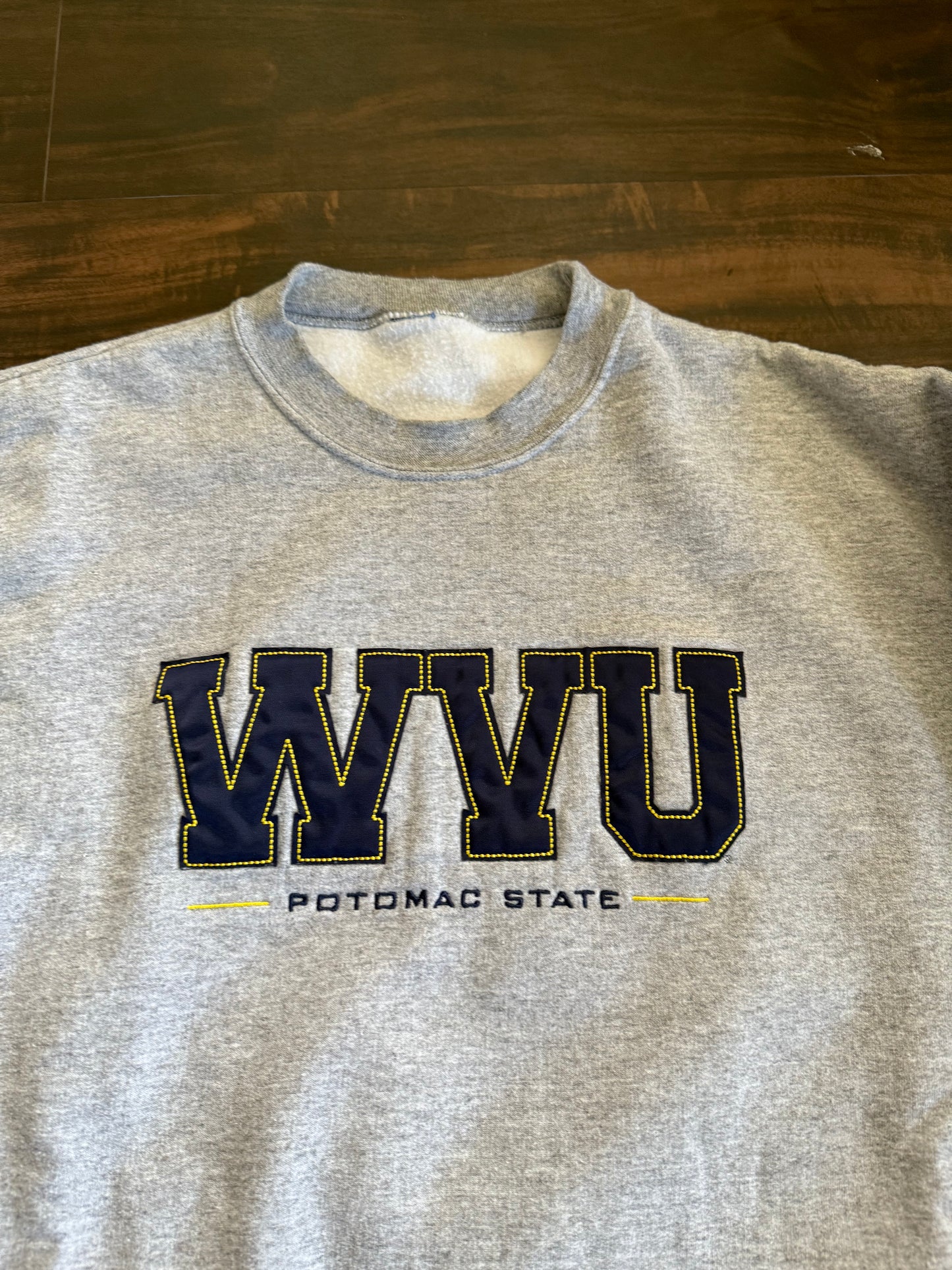 Vintage Champion West Virginia University Crewneck Sweatshirt- XL