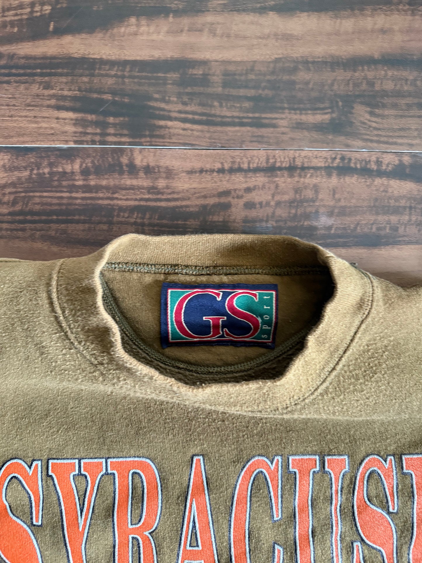 Vintage Syracuse University Orangemen Crewneck Sweatshirt- XXL