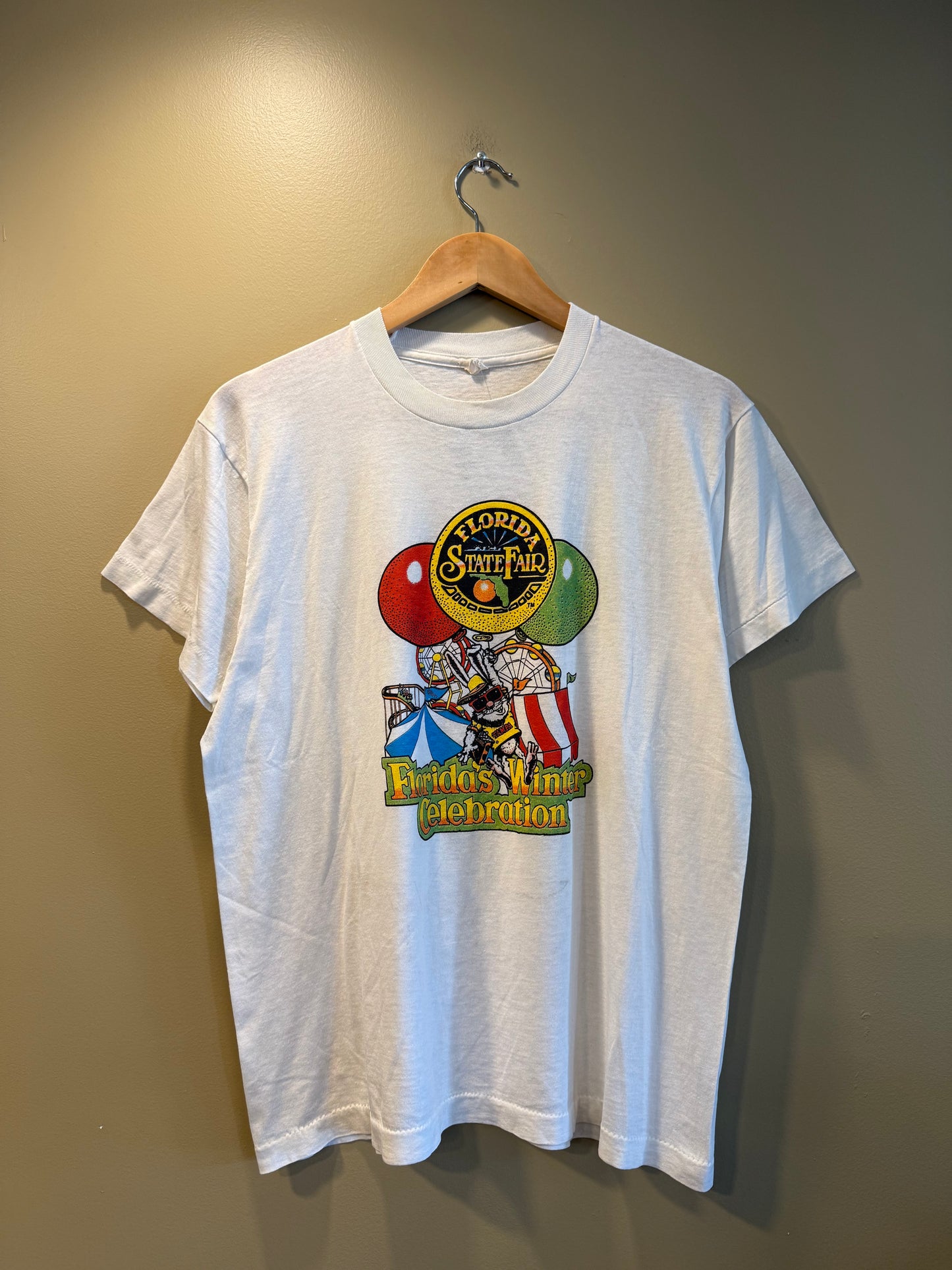 Vintage 70s Florida State Fair T-Shirt- M