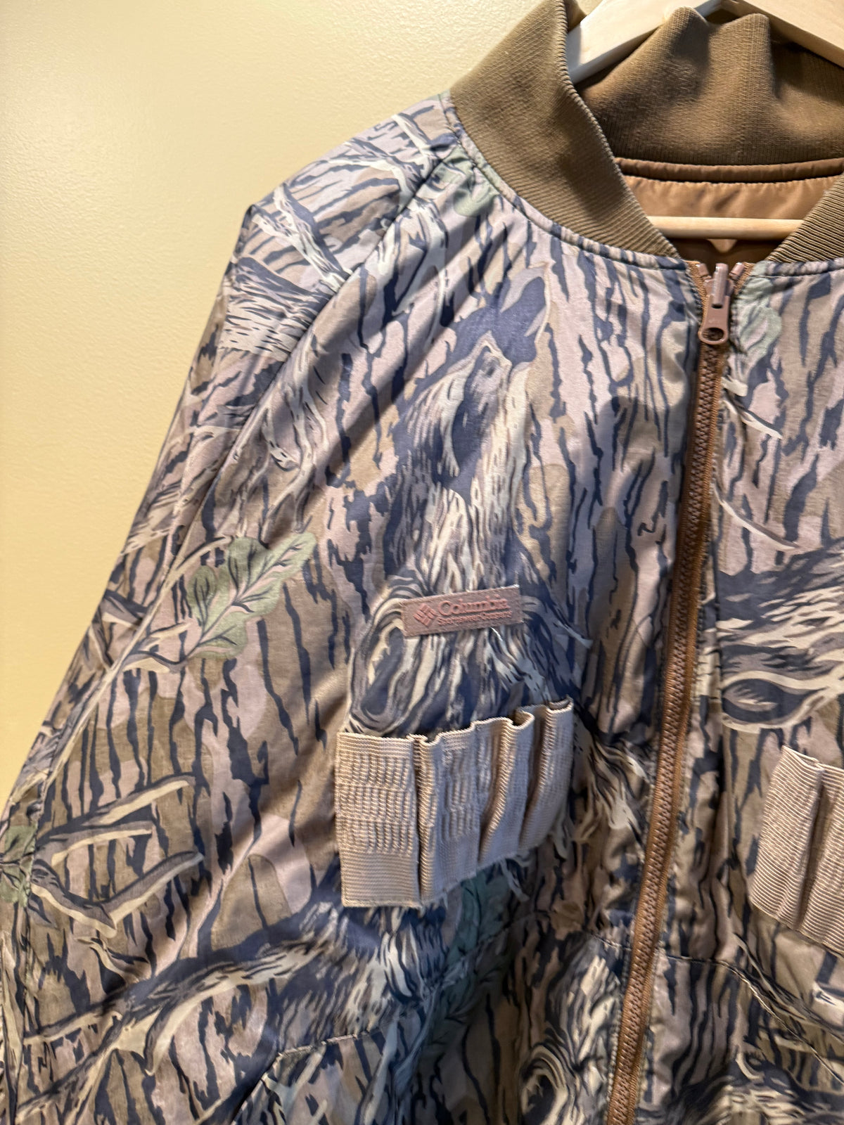 Vintage Columbia Tree Camo Jacket- XL