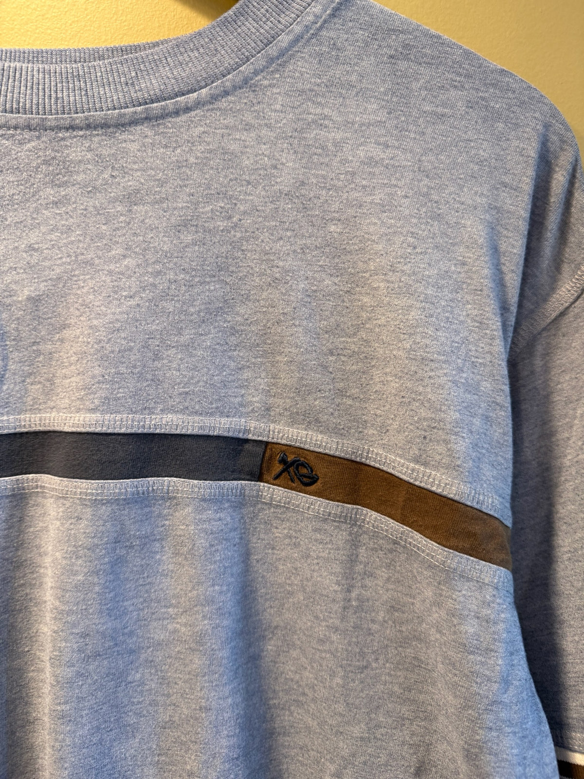 Vintage Y2K Xtreme Gear Grey and Brown Long Sleeve T-Shirt - L