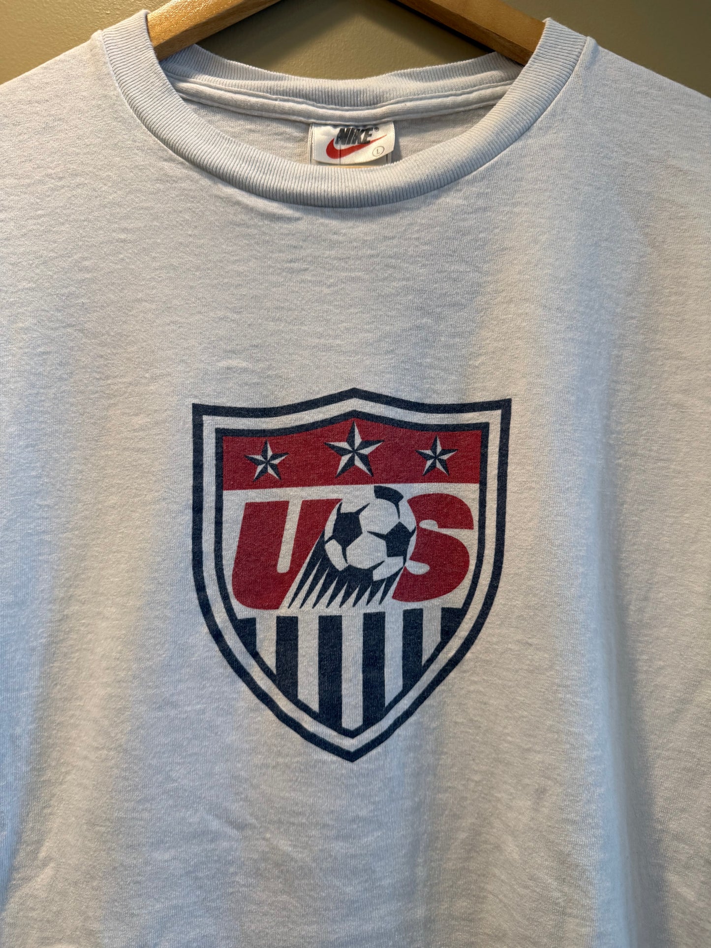 Vintage Nike US National Team Soccer T-Shirt- L/XL