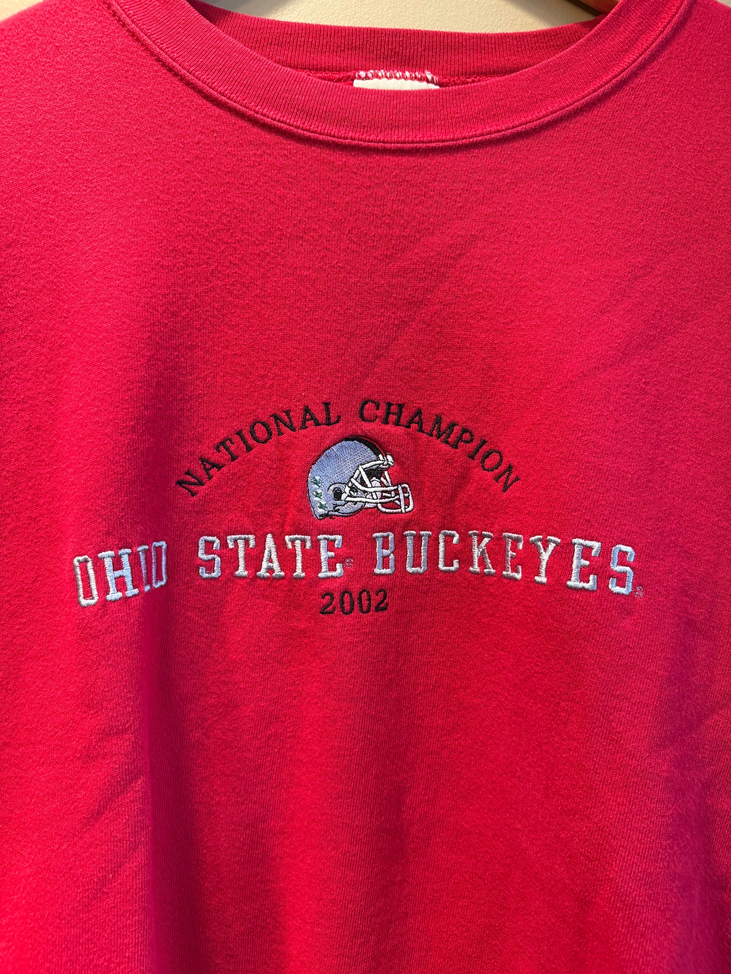 Vintage Ohio State University National Champions Crewneck Sweatshirt- XXL