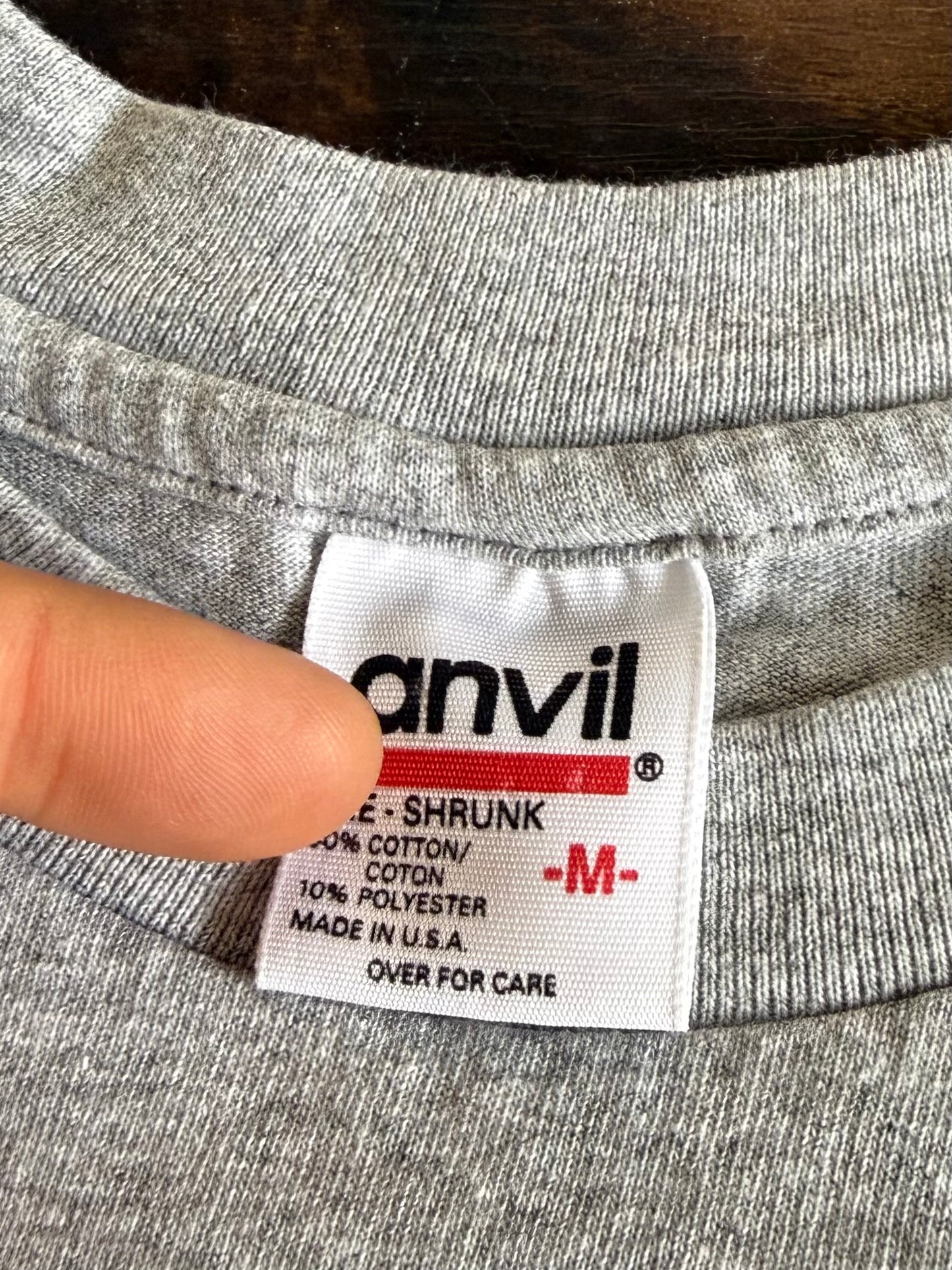 Vintage Snoopy Sport Peanuts Boxing Gray T-Shirt- M