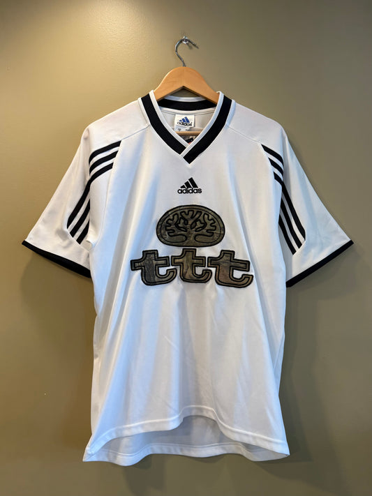 TTT Adidas White Football Soccer Jersey- M