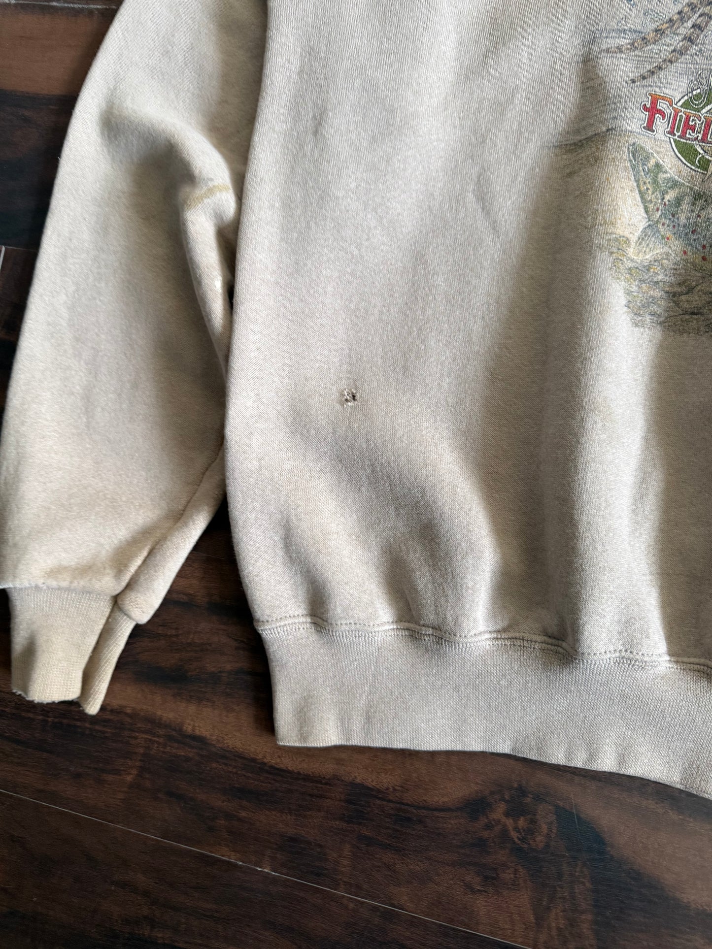 Vintage Fieldmaster North American Wildlife Nature Crewneck Sweatshirt- L