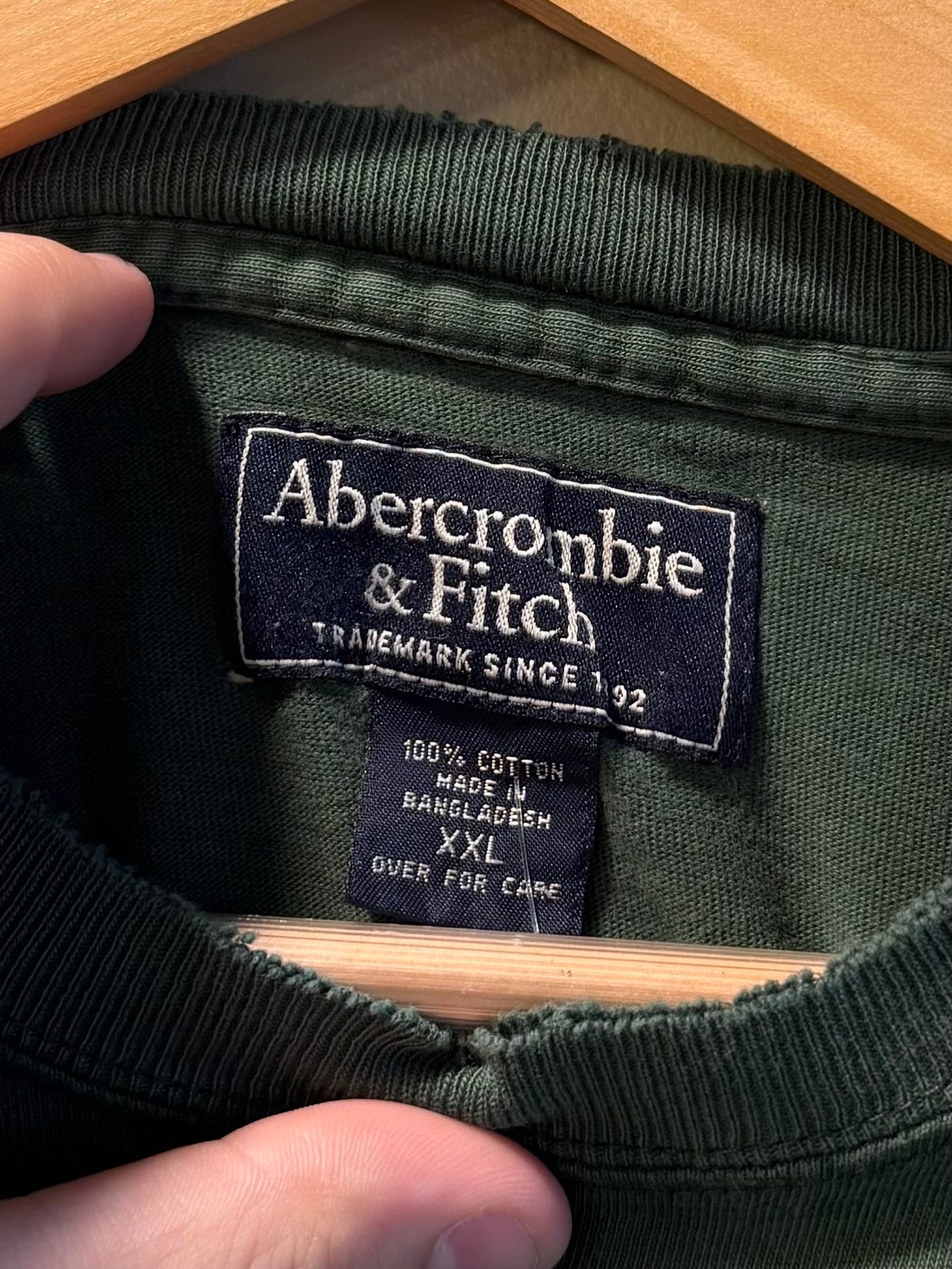 Vintage Abercrombie & Fitch Night Drills Basketball T-Shirt- XL