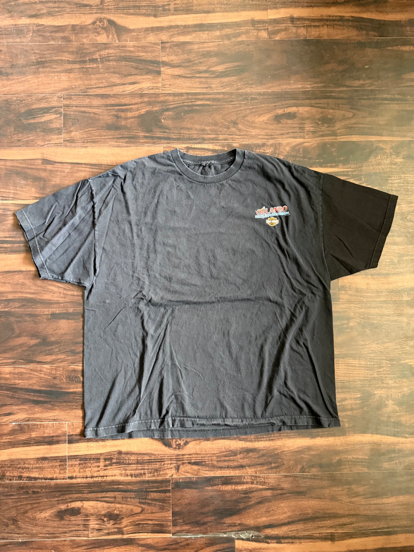Vintage Harley Davidson Orlando Florida Black T-Shirt- XXL