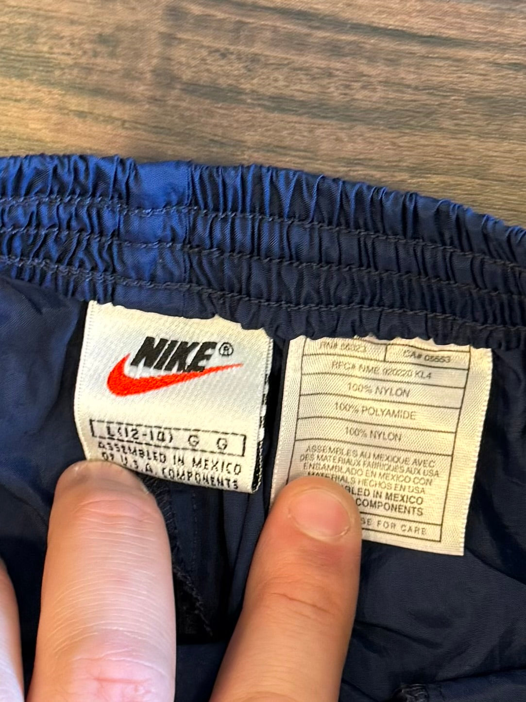 Vintage Nike Navy Blue Athletic Shorts- 26