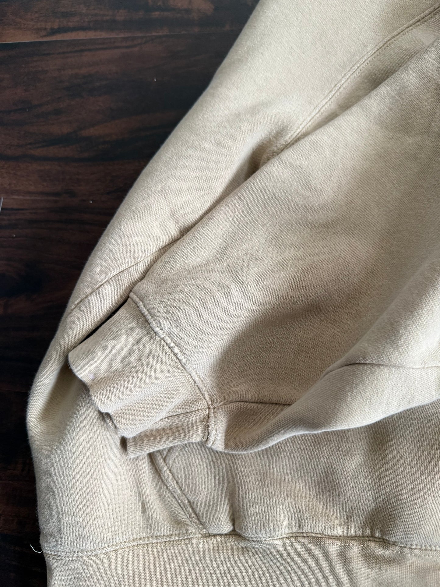 Vintage Deer Legend Of The Fall Nature Tan Hoodie Sweatshirt- XXL