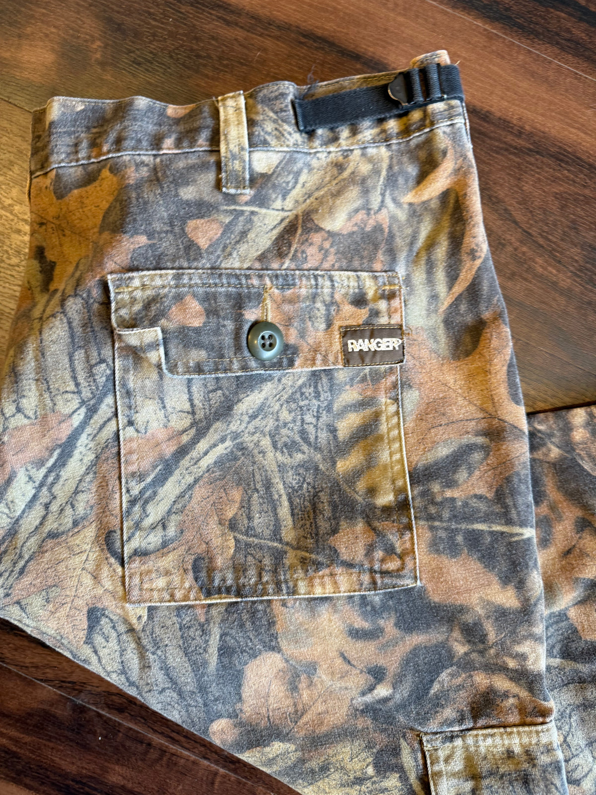 Vintage Ranger Advantage Timber Camo Cargo Pants- 38x32