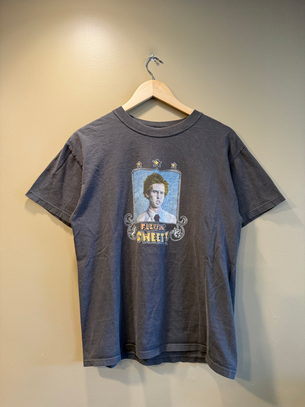 Vintage Napoleon Dynamite Flippin Sweet Photo T-Shirt- M