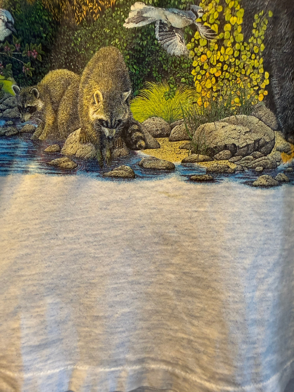 Vintage Great Smoky Mountains Black Bears Nature T-Shirt- L
