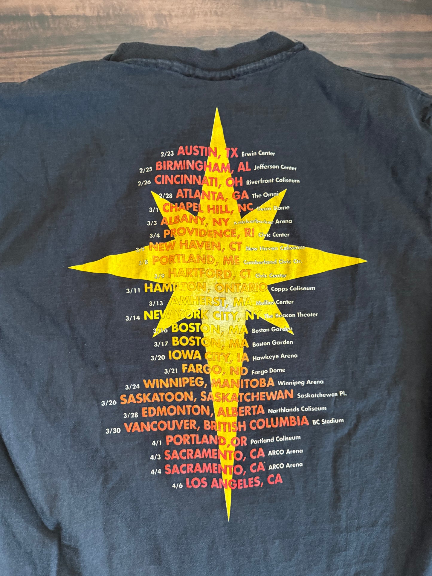 Vintage Brian May Band Tee Tour T-Shirt- M