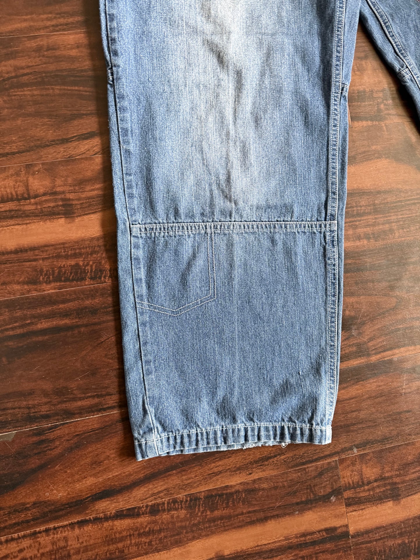Vintage Y2K South Pole Baggy Streetwear Denim Jeans- 34x31
