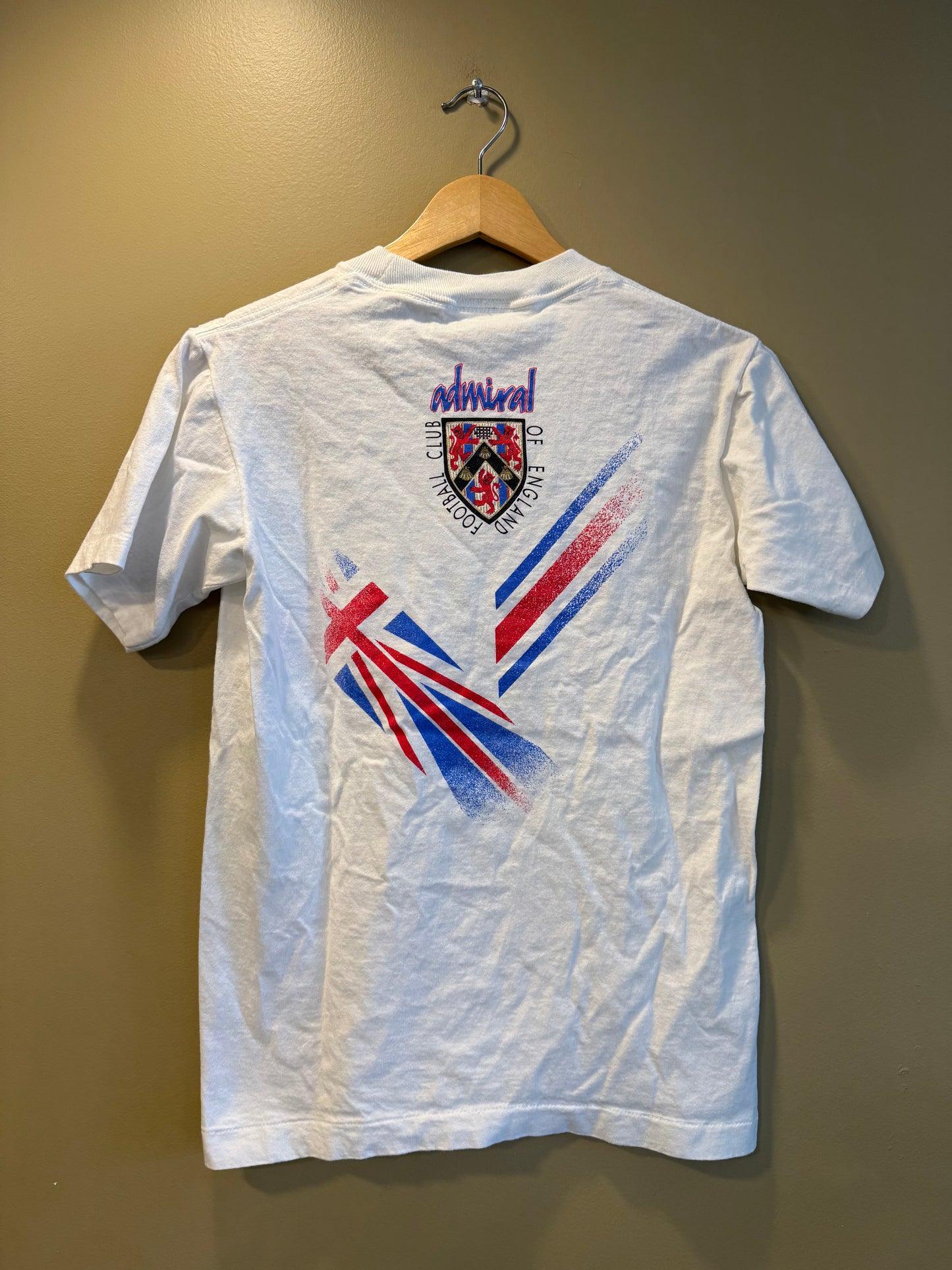 Vintage England National Team North American Soccer Camps T-Shirt- S