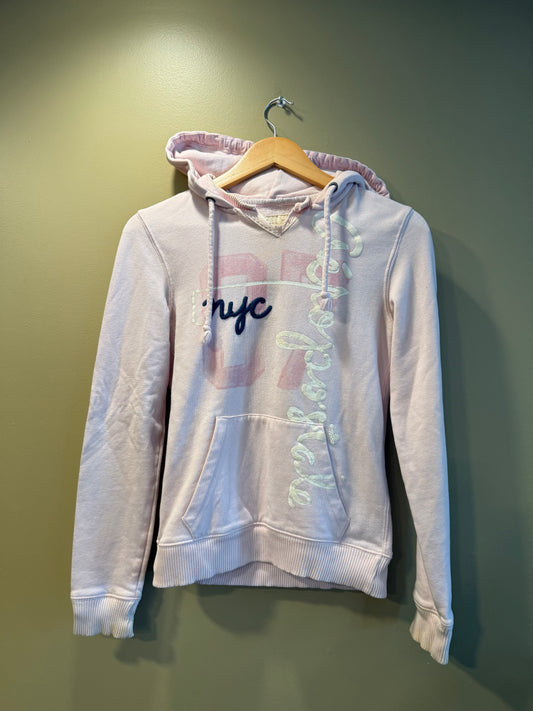 Vintage Y2K Aeropostale Pink Hoodie Sweatshirt- S