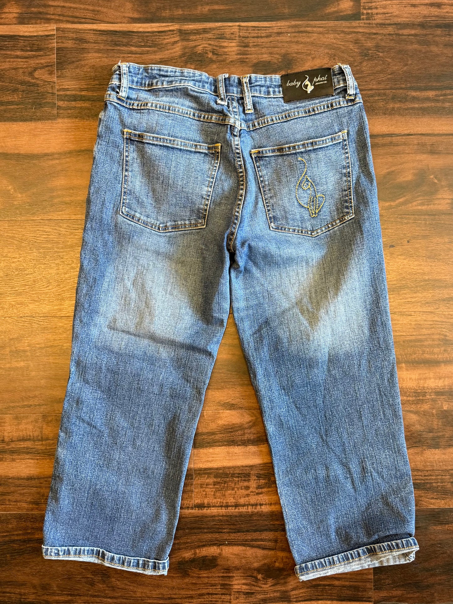 Vintage Baby Phat Capri Denim Pants- 31