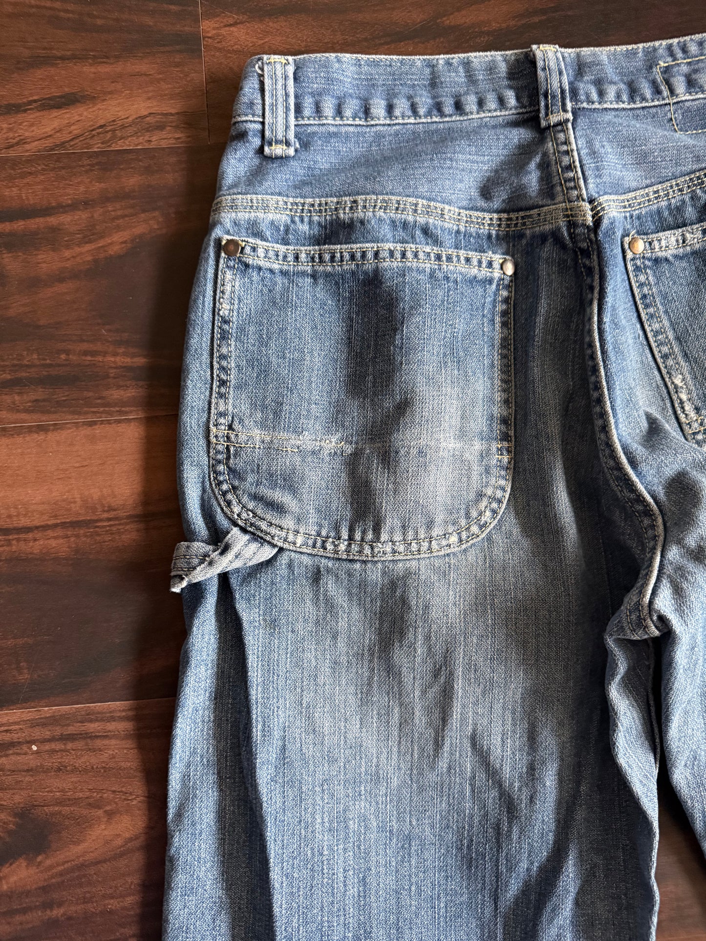 Vintage American Eagle Outfitters Distressed Carpenter Denim Jeans- 29x32