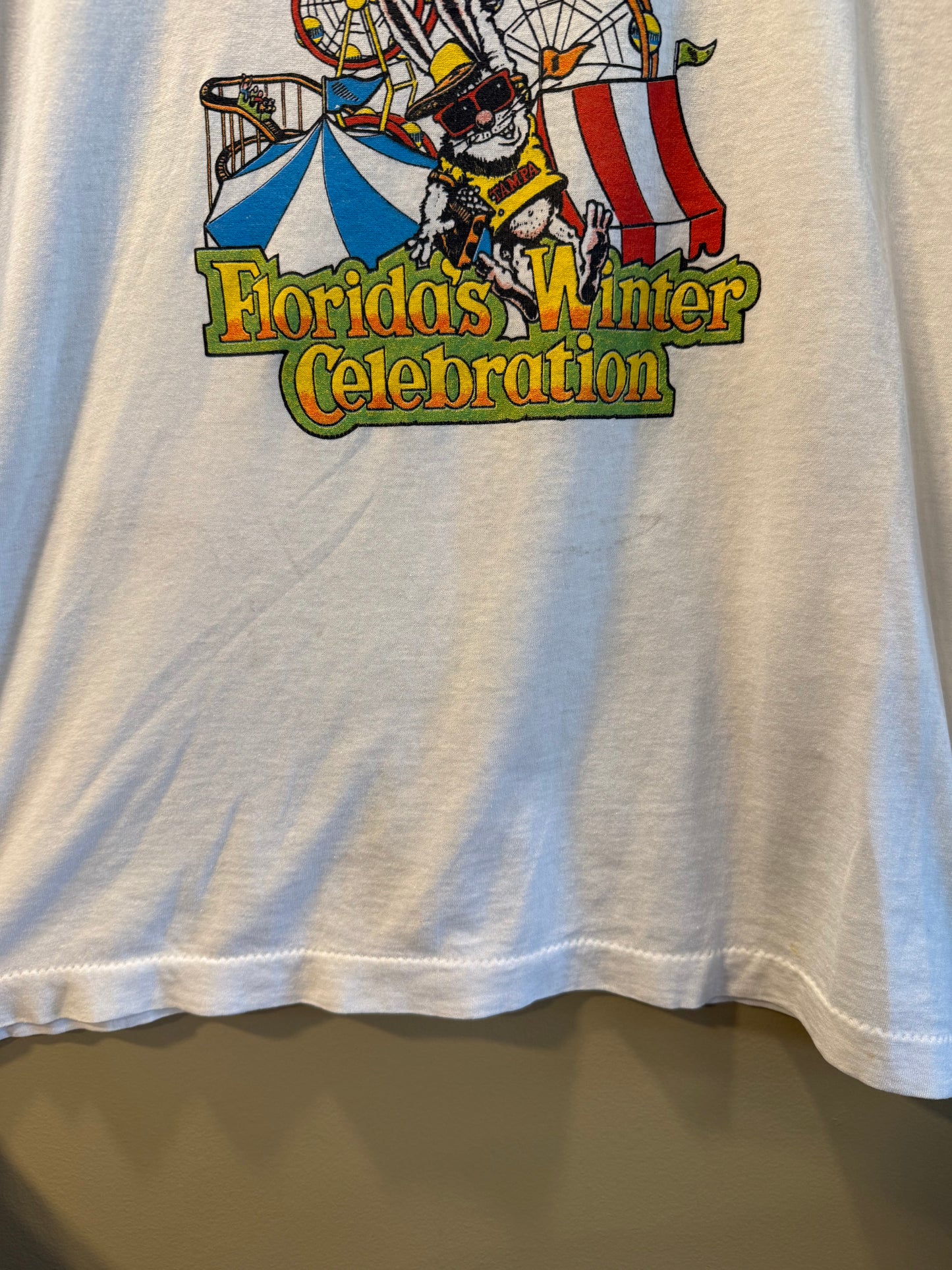Vintage 70s Florida State Fair T-Shirt- M