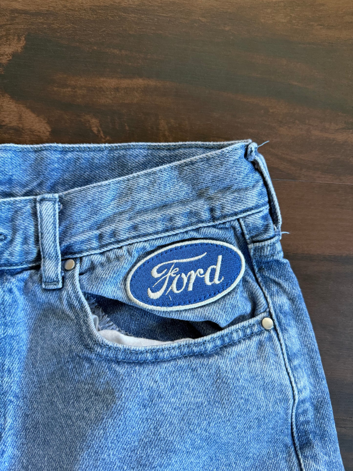 Ford Light Wash Denim Jean Shorts- 29