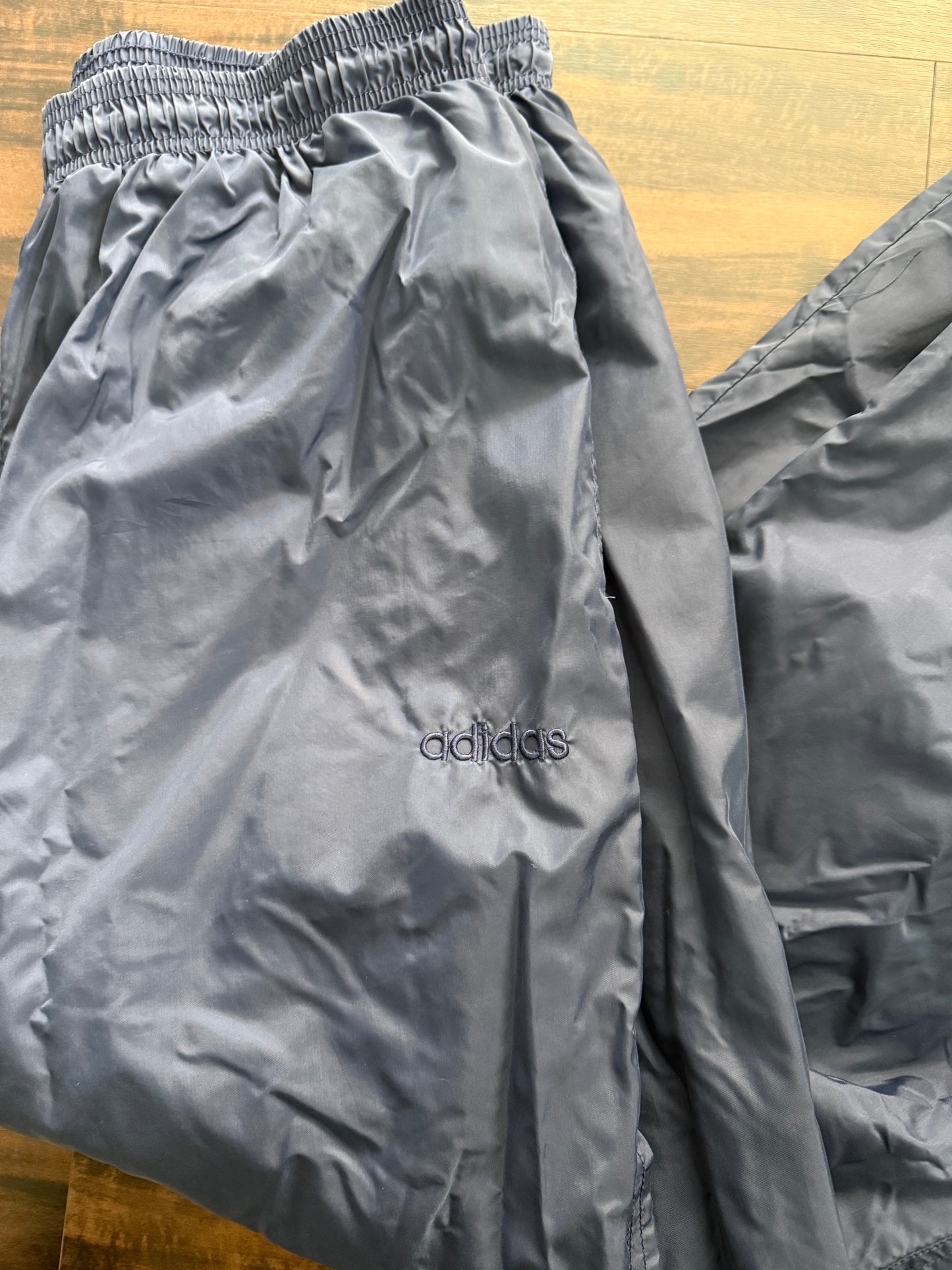 Vintage Adidas Navy Blue Joggers- 34x32