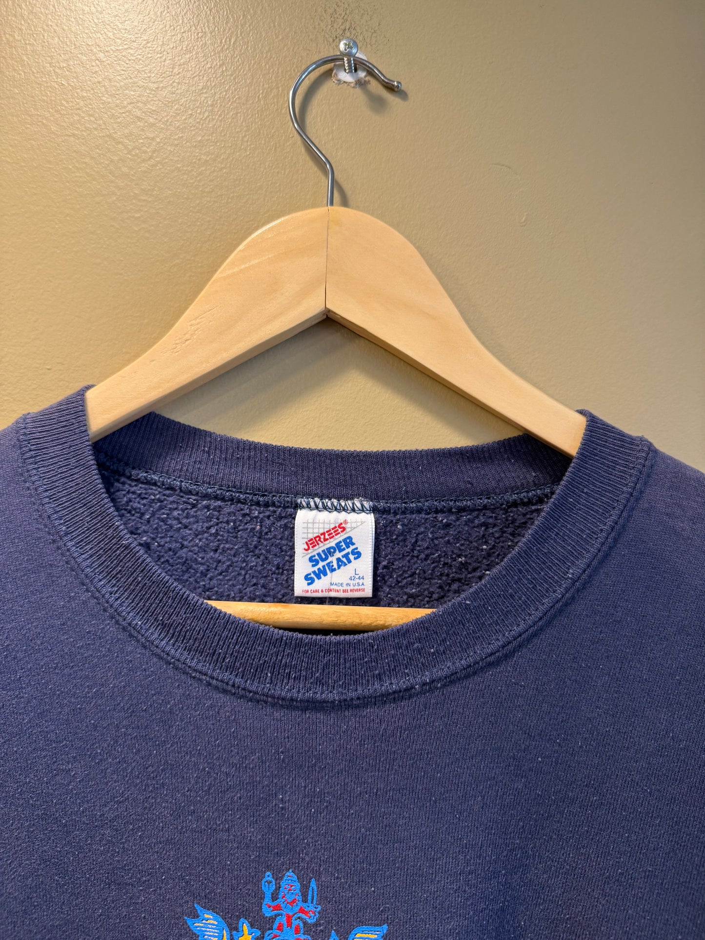 Vintage UCLA Navy Blue Crewneck Sweatshirt- L