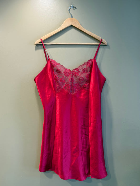 Vintage Victoria’s Secret Red Lingerie Dress- L