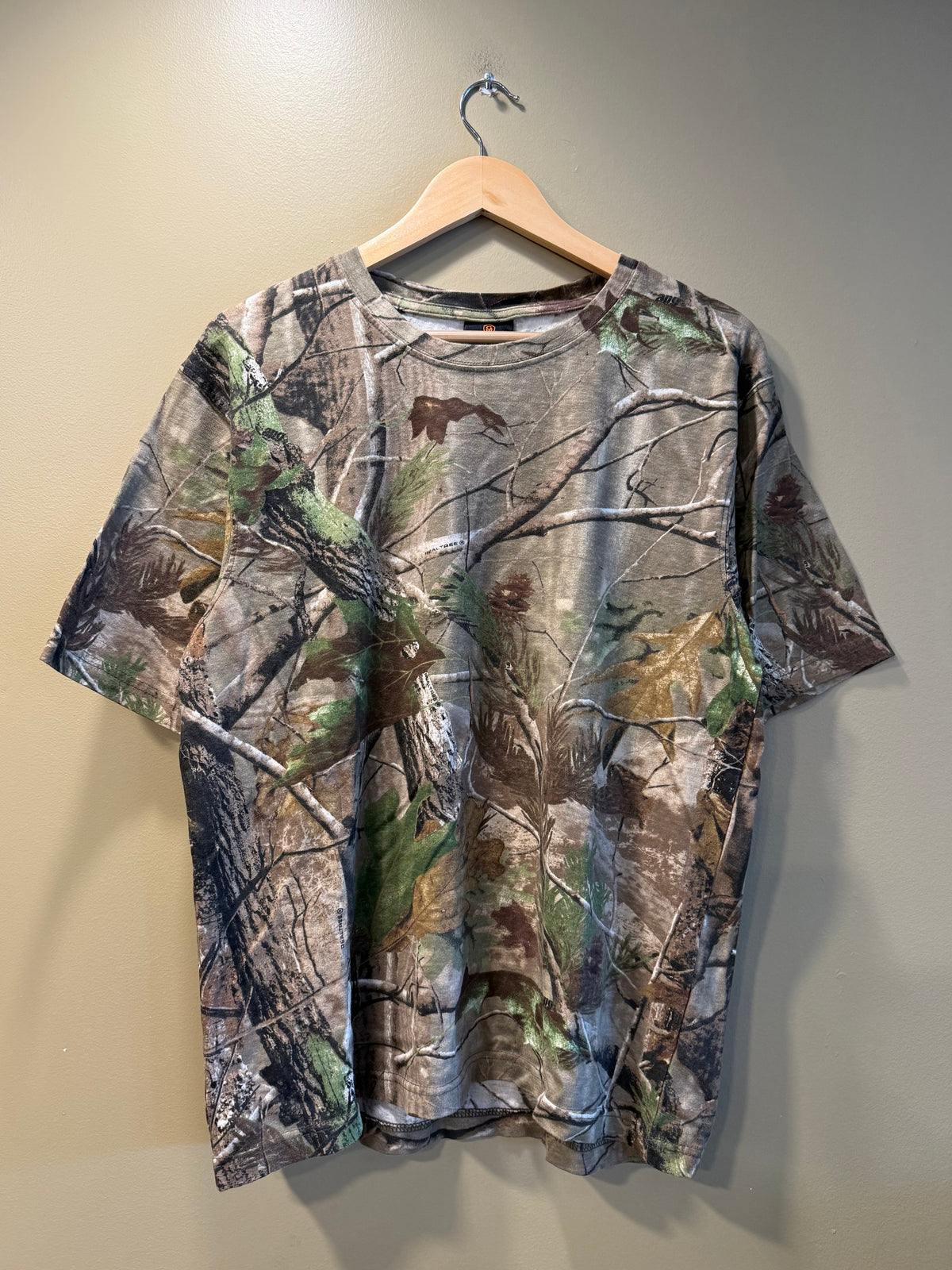 Vintage Game Winner Tree Camo T-Shirt- M/L