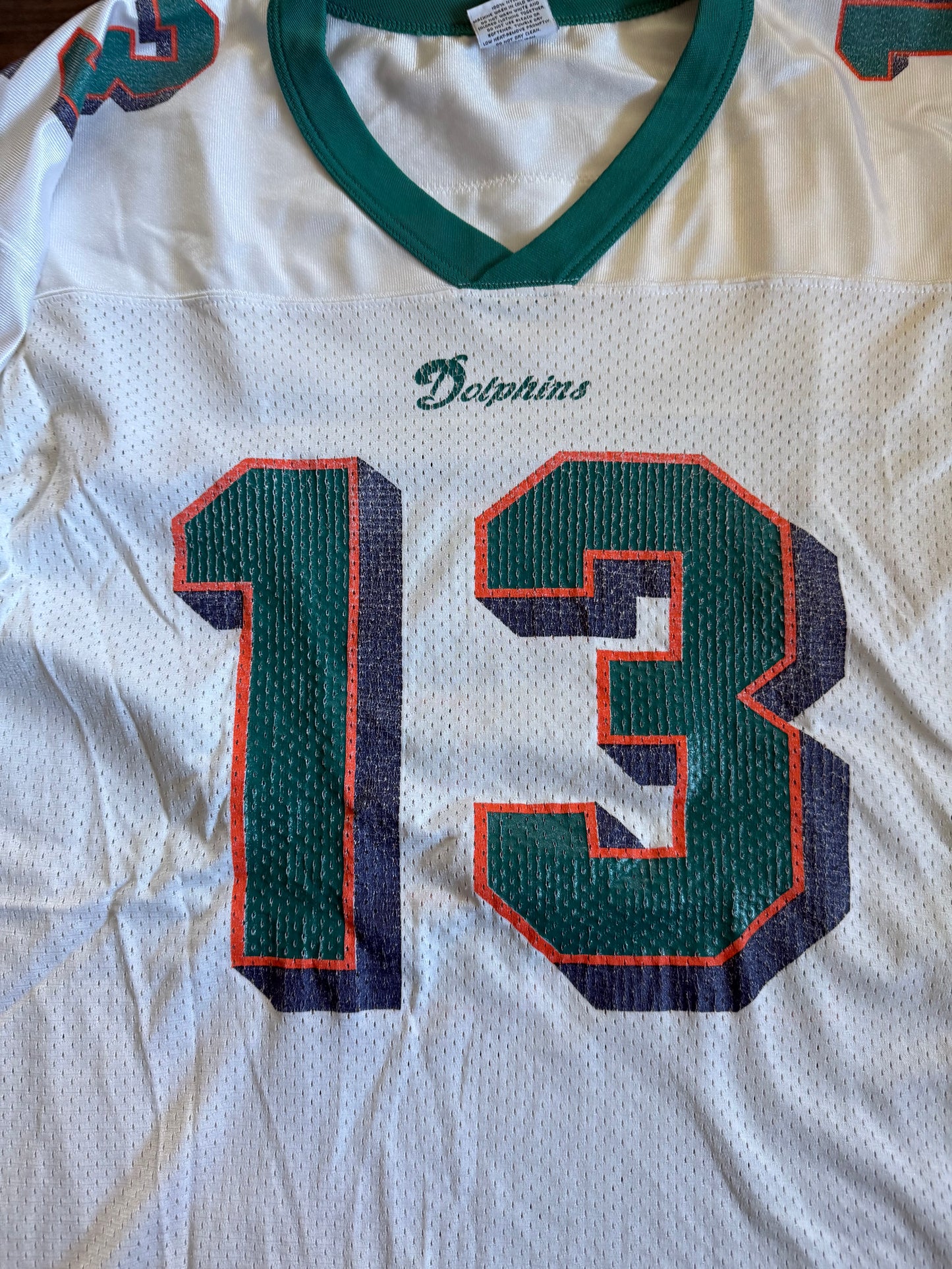 Vintage Starter Dan Marino Miami Dolphins White NFL Football Jersey- XL