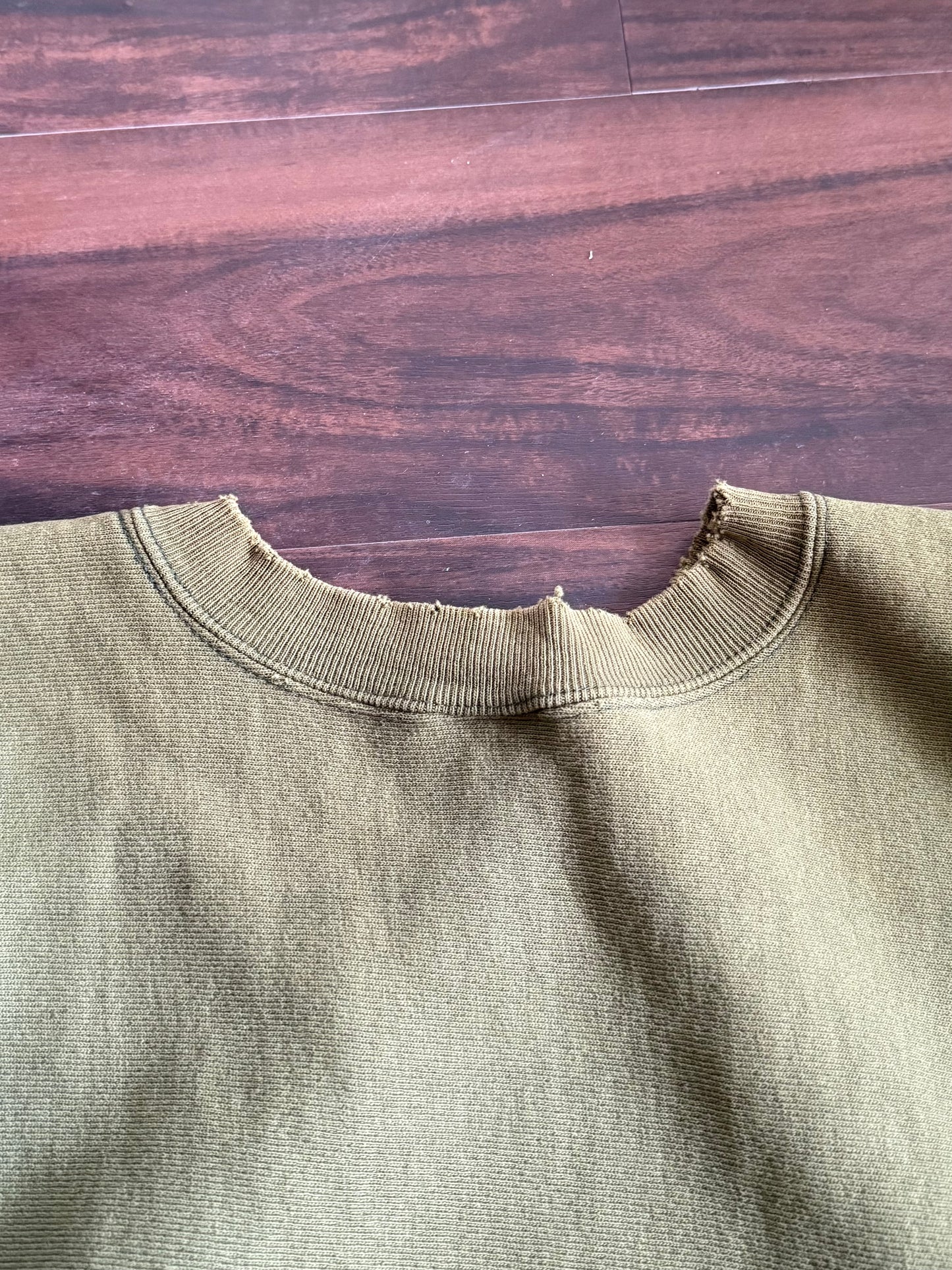 Vintage Ohio University Champion Reverse Weave Green Crewneck Sweatshirt- XL