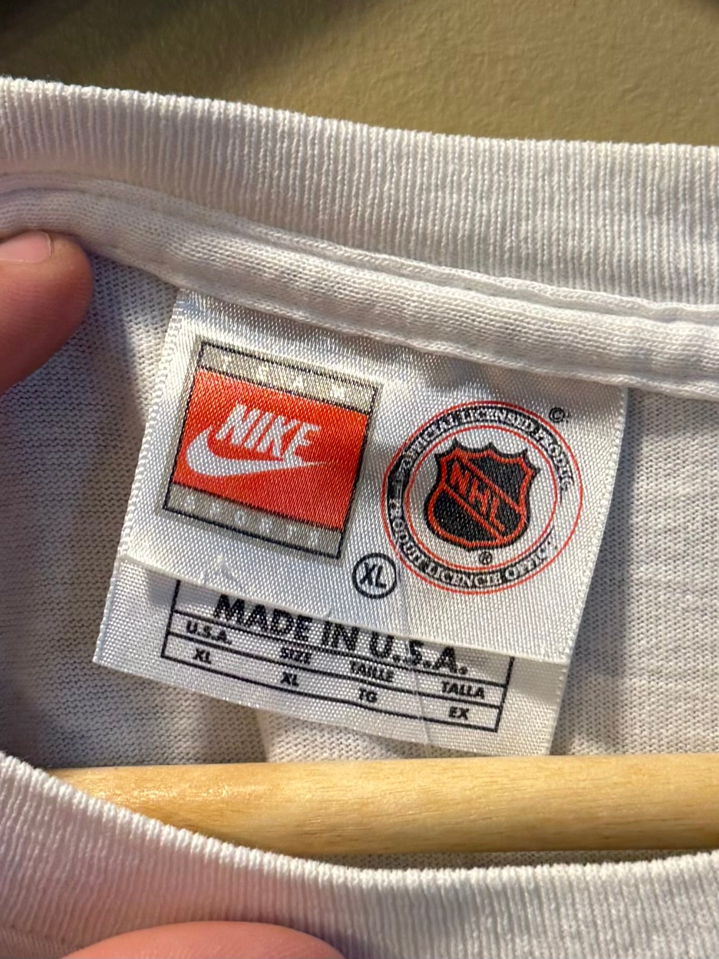 Vintage Nike Mighty Ducks NHL Dry Land Training T-Shirt- XL/XXL